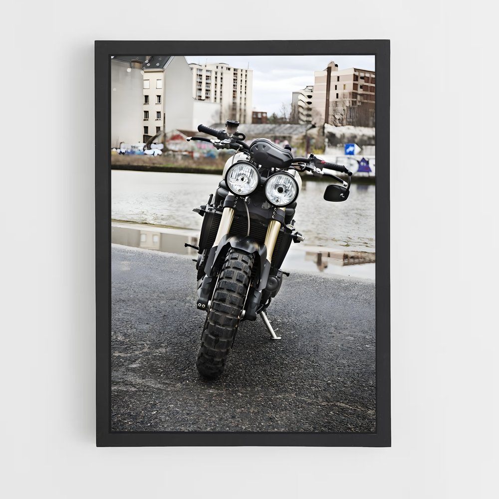 Poster Speed triple éclatant – affiche Triumph (vue 2)